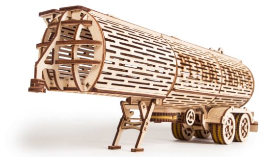 Деревянный конструктор Прицеп – бензовоз (для Тягача Big Rig)