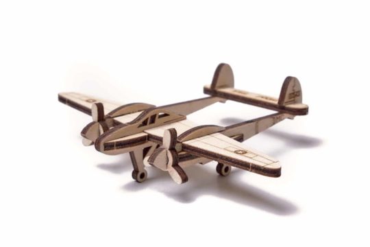 Деревянный конструктор Вудик – Молниеносный самолёт