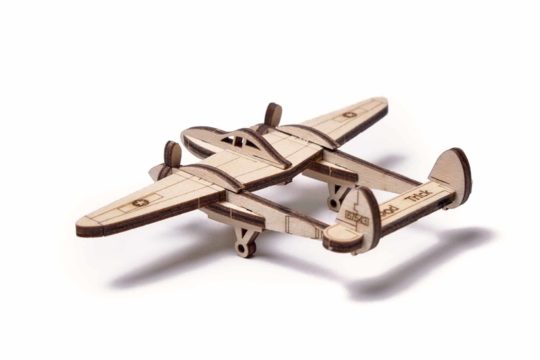 Деревянный конструктор Вудик – Молниеносный самолёт