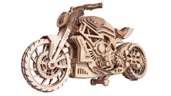 Koka konstruktors Motocikls DMS
