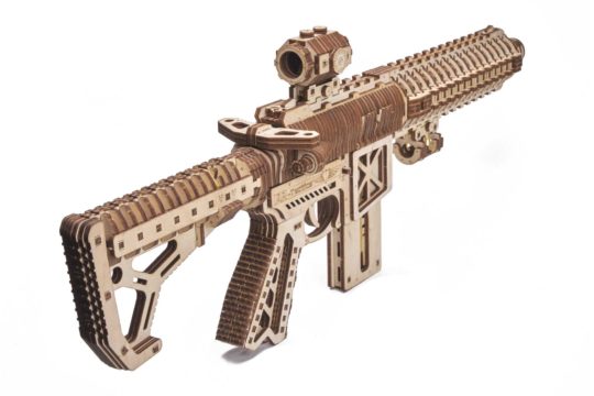 Деревянный конструктор Штурмовая винтовка AR-T