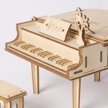 3D koka puzle Klavieres