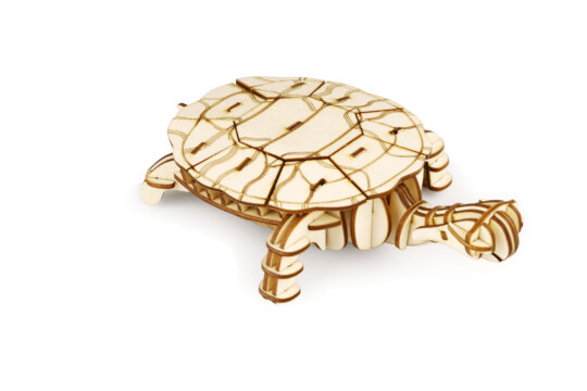3D koka puzle Bruņurupucis